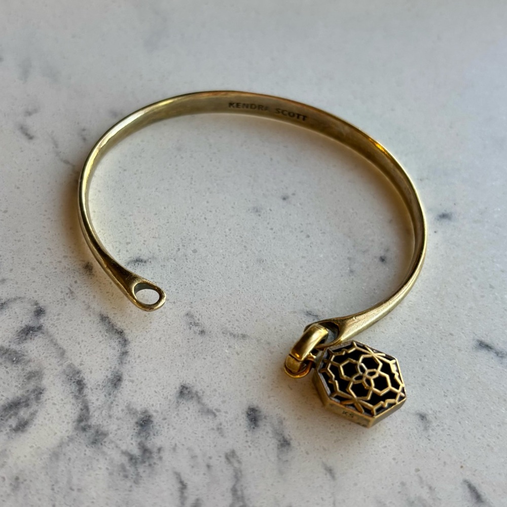 Kendra Scott Pinch Cuff Charm Bracelet - Picture 2 of 5